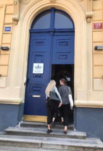 Iconic Blue Doors get a Face-lift