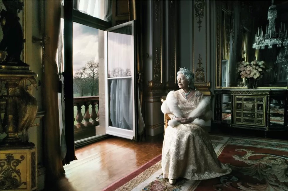Queen Elizabeth by Annie Leibovitz