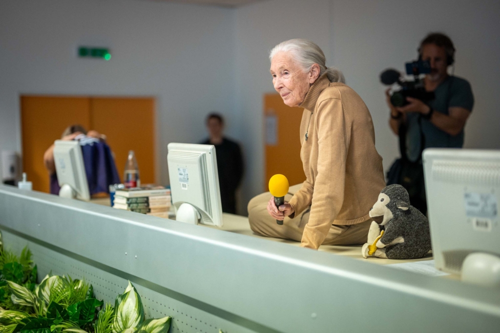 Dr Jane Goodall at ECP